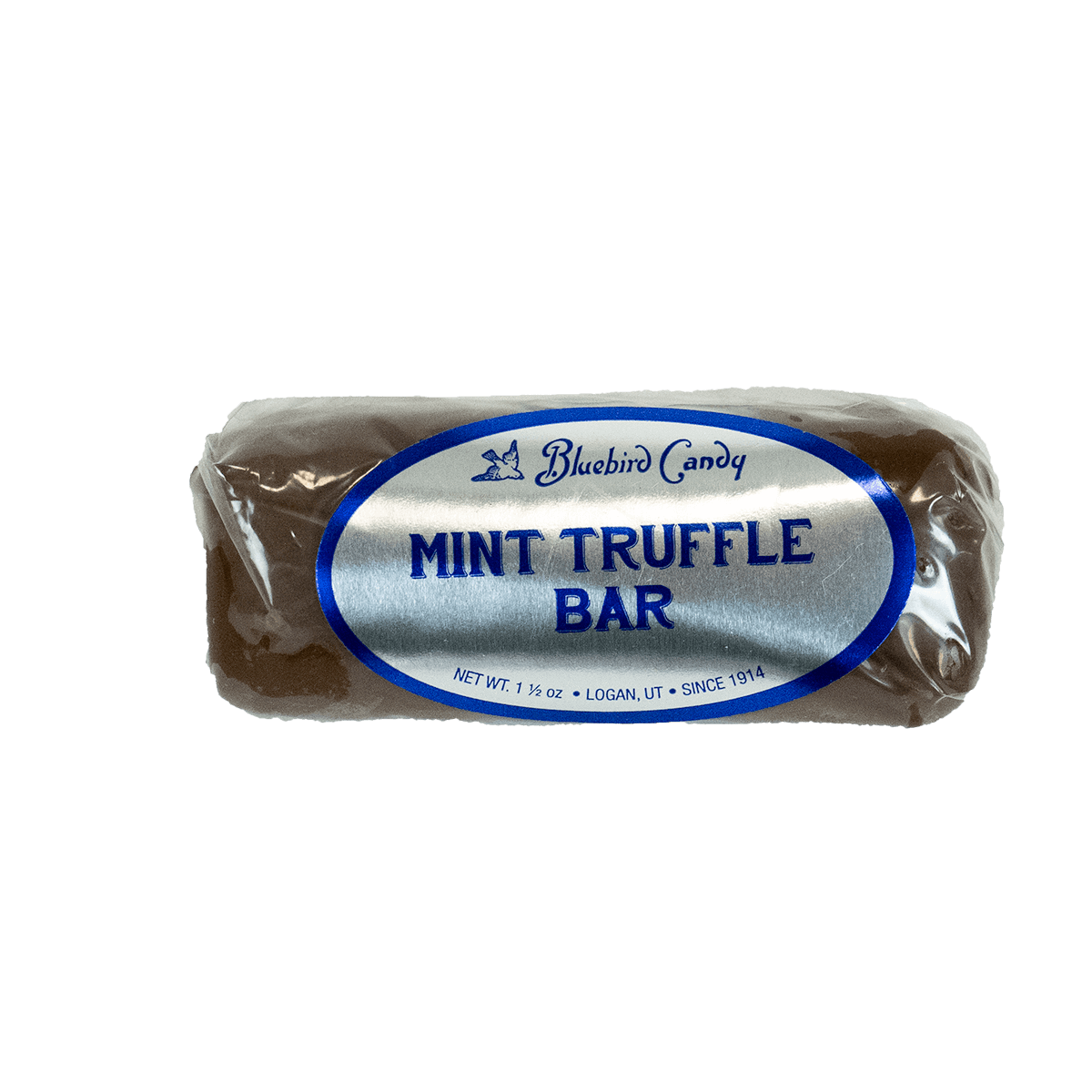 Mint Truffle Bar Milk Chocolate Bluebird Candy Brand